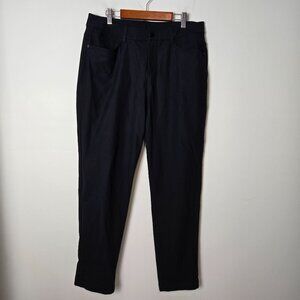 Lululemon Men's Size 31 ABC Classic-Fit Pants 29" Warpstreme Black